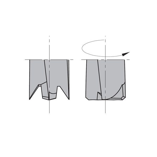 Solid Carbide Dowel Drills - LONG LIFE SHARPENING, S=10mm - L=70mm